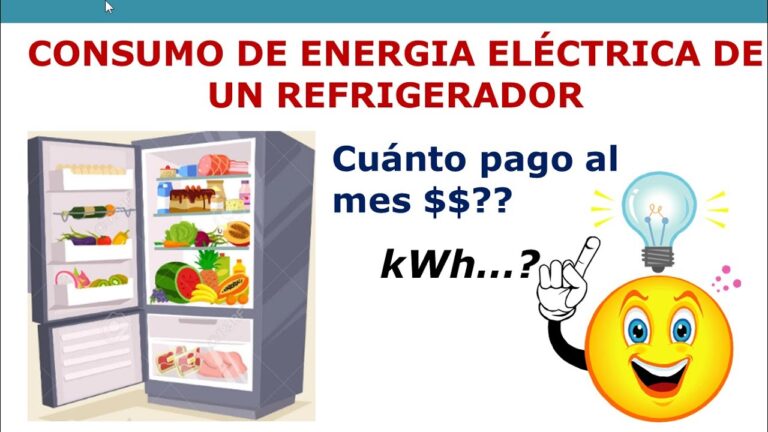 Descubre la energía que genera tu refrigerador en uso