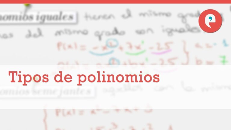 Descubre los diferentes tipos de polinomios en matemáticas en solo 70 caracteres