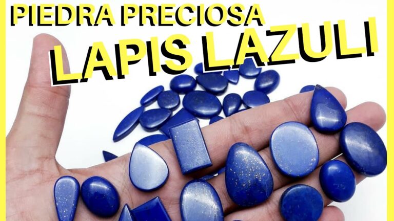Descubre los impresionantes tipos de lapislázuli en joyería